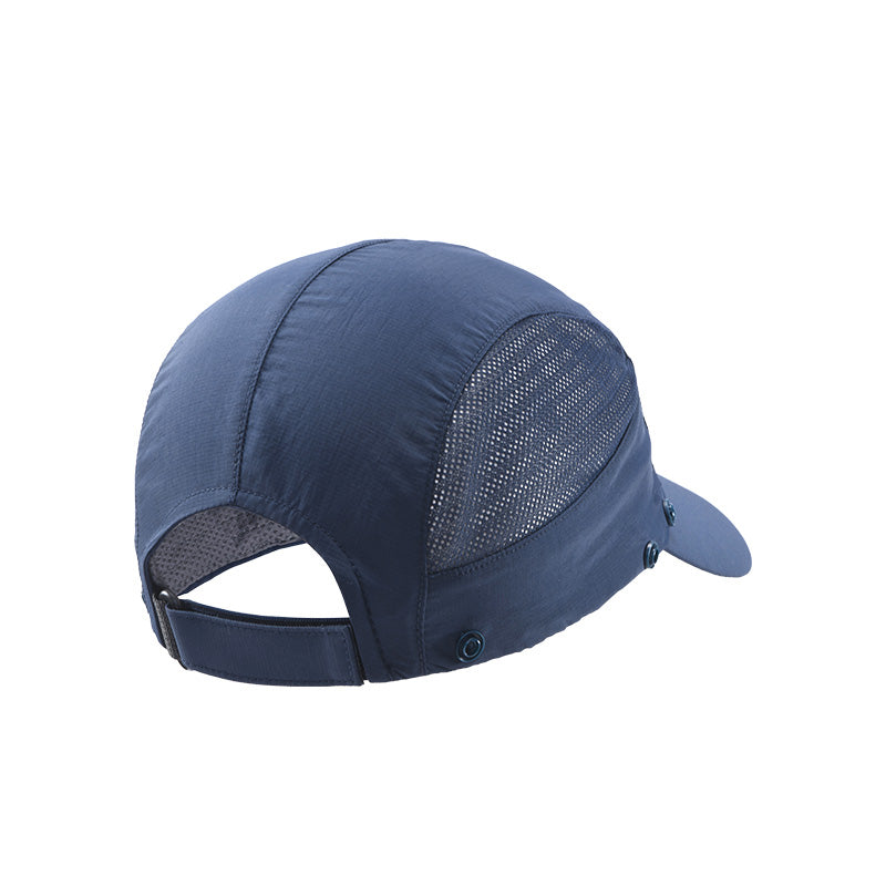 Kailas Neck Flap Baseball Cap-Color-Navy