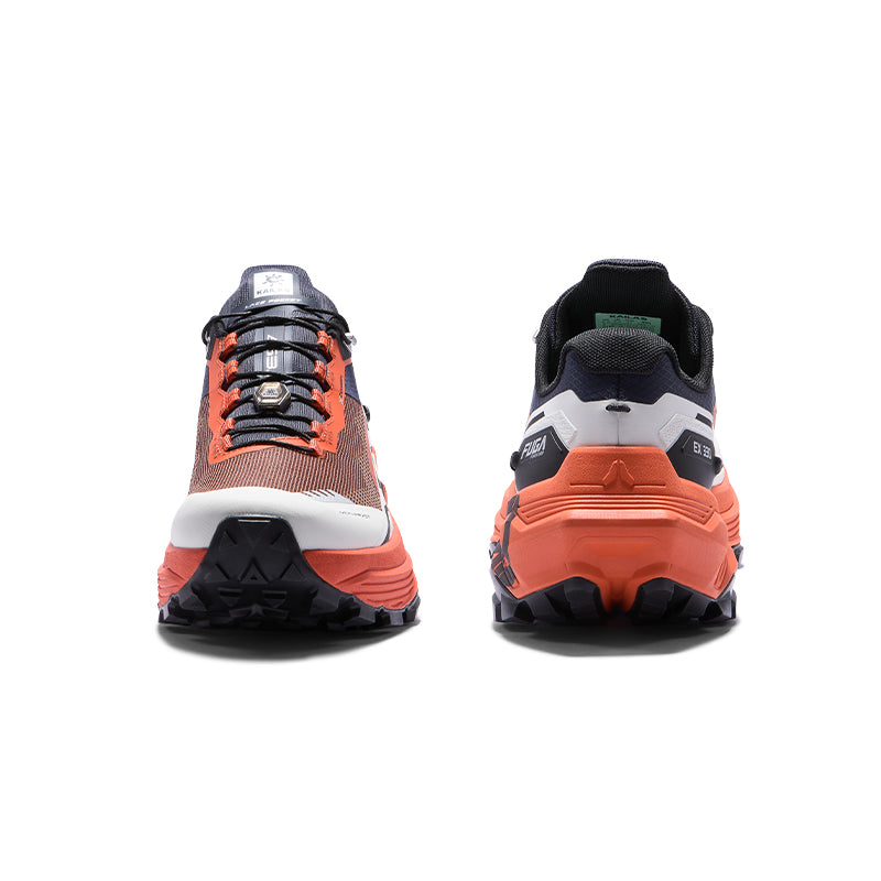 New Kailas FUGA EX 330 Trail Running Shoes Men's-Color-Fuga Orange