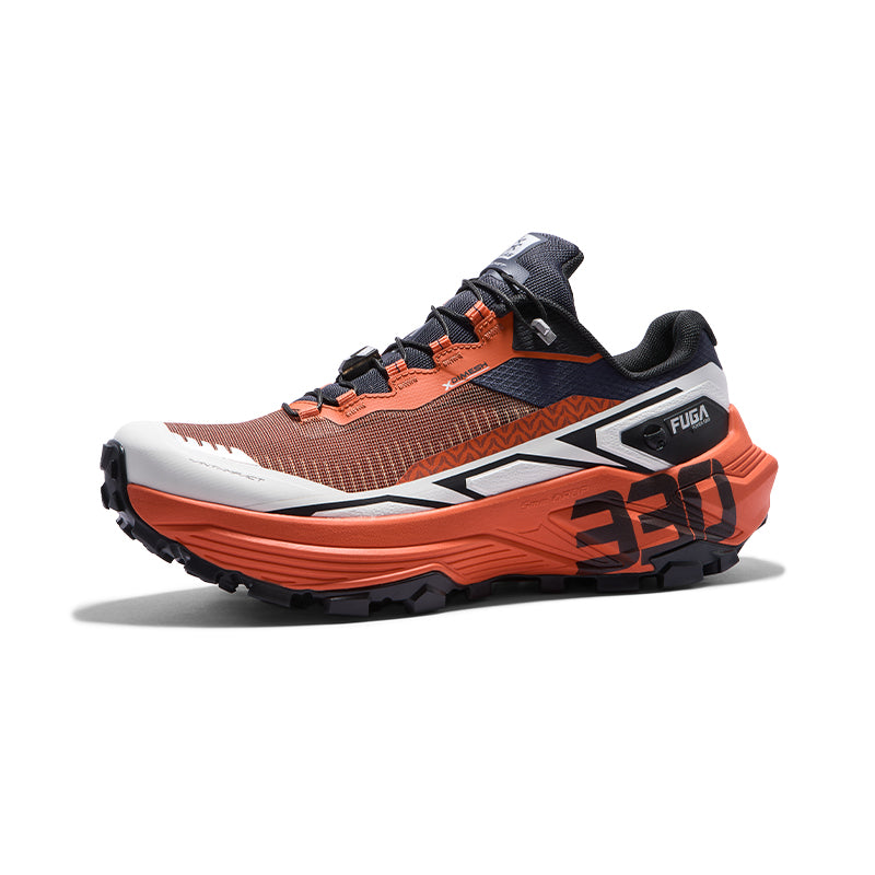 New Kailas FUGA EX 330 Trail Running Shoes Men's-Color-Fuga Orange