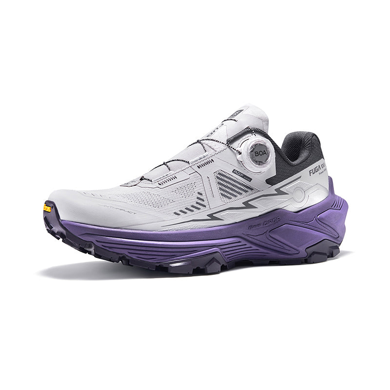 Kailas FUGA EX 3 BOA® Trail Running Shoes Women's-Color-Light Silver Gray