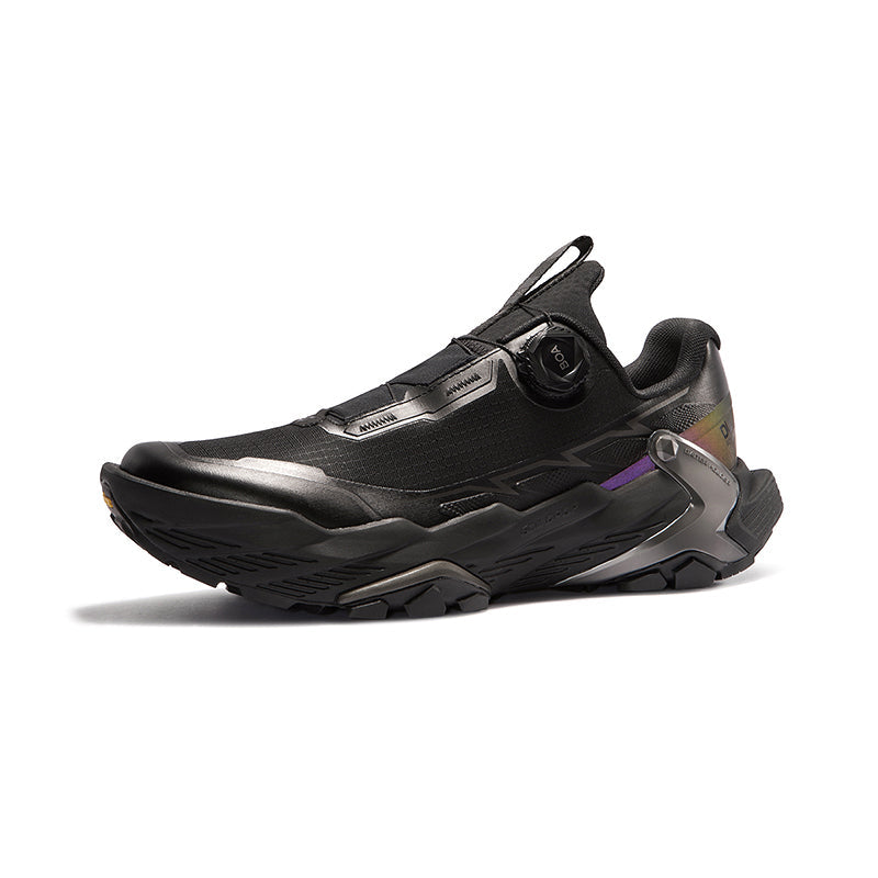 New Kailas FUGA BLACK SOLITUDE DU BOA® Trail Running Shoes Men's