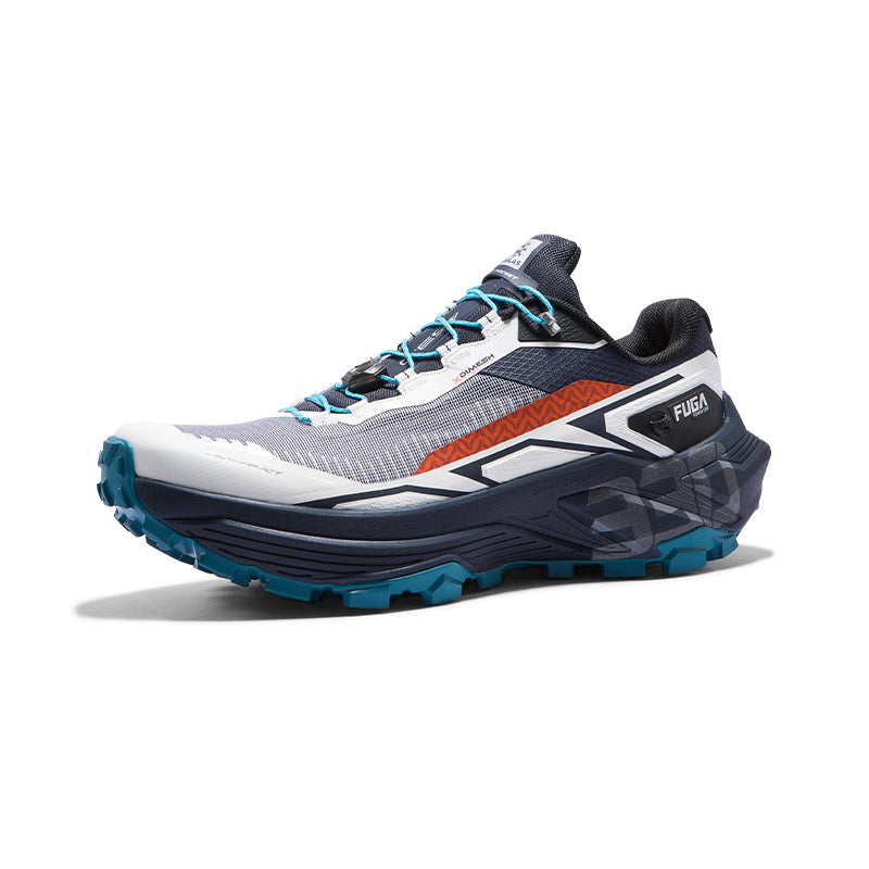 New Kailas FUGA EX 330 Trail Running Shoes Men's-Color-Navy