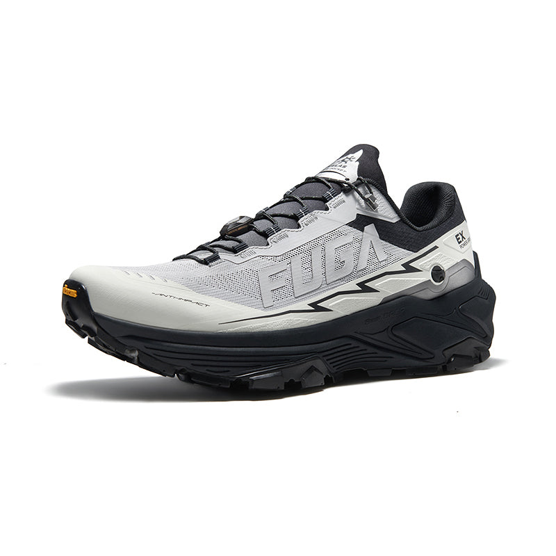 New Kailas FUGA EX 3 Trail Running Shoes Men's-Color-Light Silver Gray