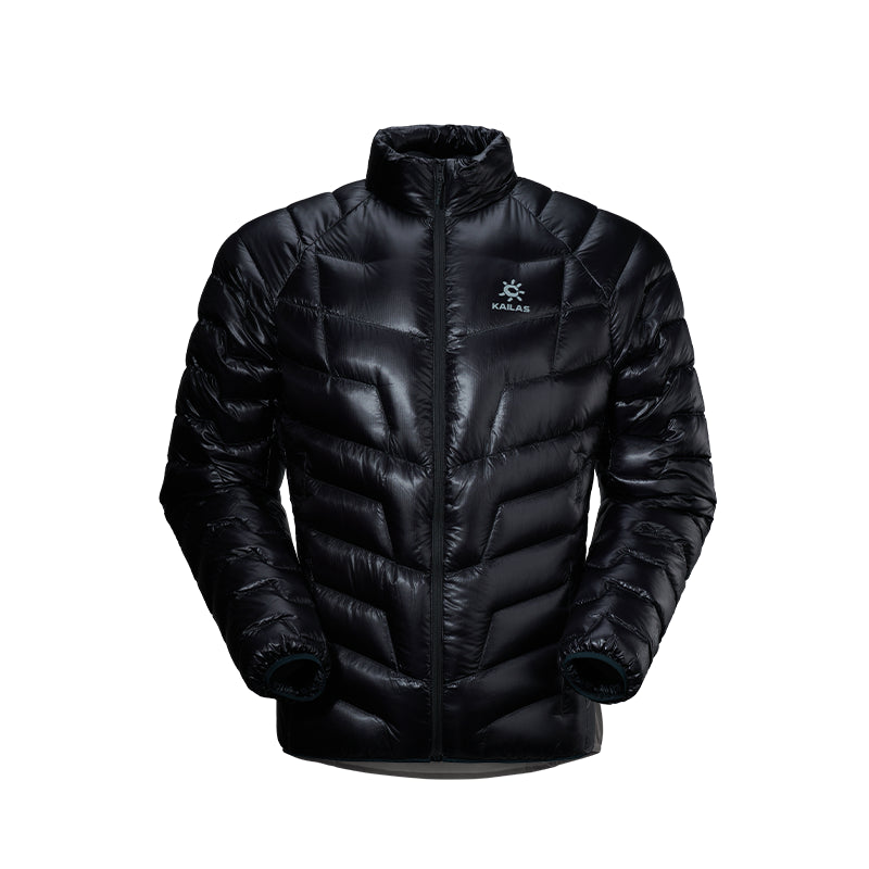 Kailas GT ZERO 900FP Goose Down Stand Collar Jacket Men's-Color-black