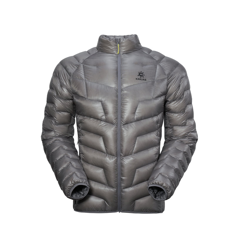 Kailas GT ZERO 900FP Goose Down Stand Collar Jacket Men's-Color-gray
