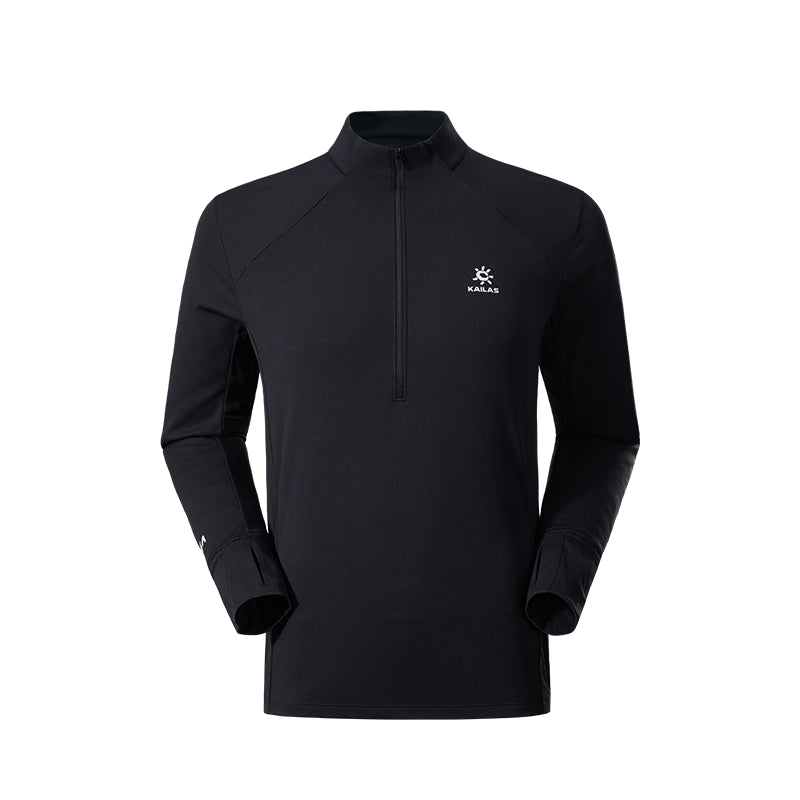 KAILAS FUGA Long-sleeve Functional T-shirt Men's-Color-black