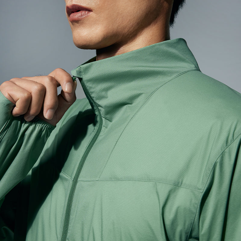Kailas FUGA Lightweight Windbreaker Jacket Men's-Color-sage green