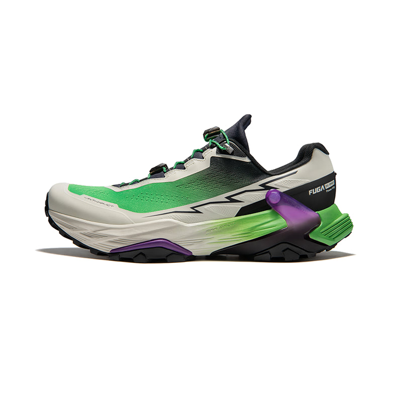 Kailas FUGA DU SPEED LOW Trail Running Shoes Women's-Color-Brilliant Green/Unbleached Original