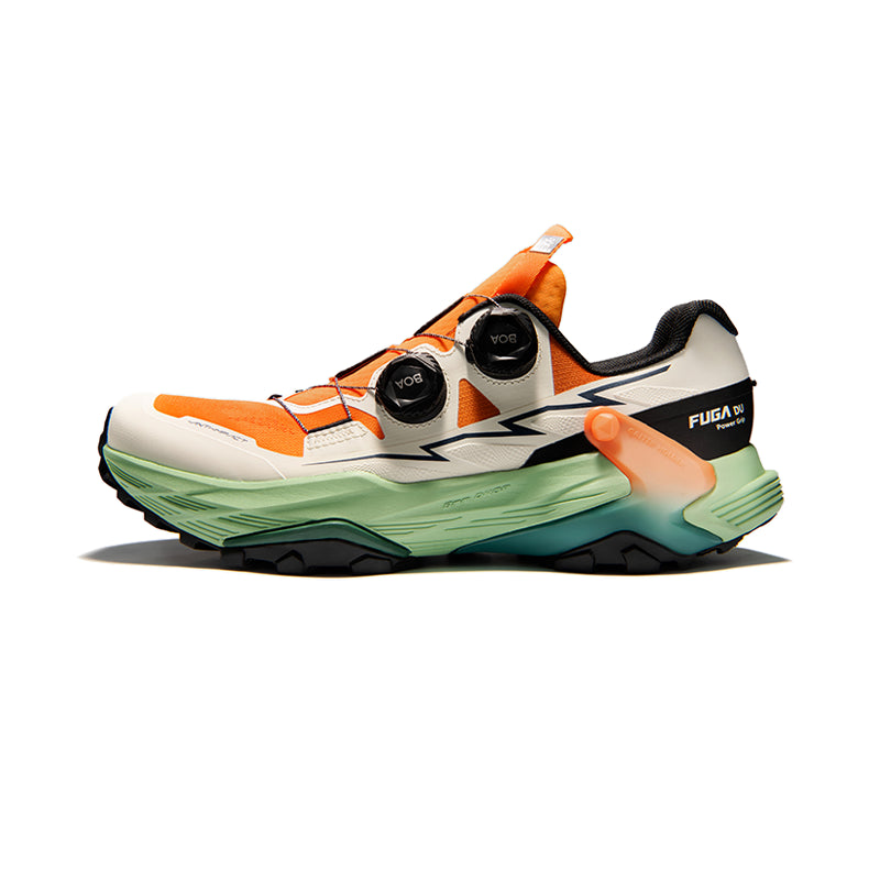Kailas FUGA DU Dual BOA® Low Trail Running Shoes Men's-Color-orange