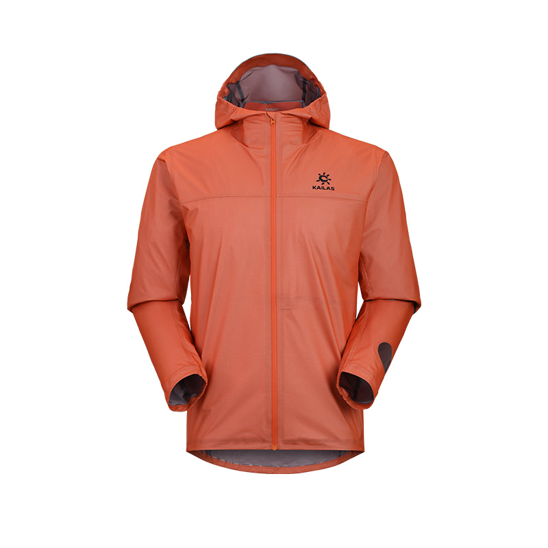 Kailas AERO GTX Trail Running Hardshell Jacket Men's-Color-orange