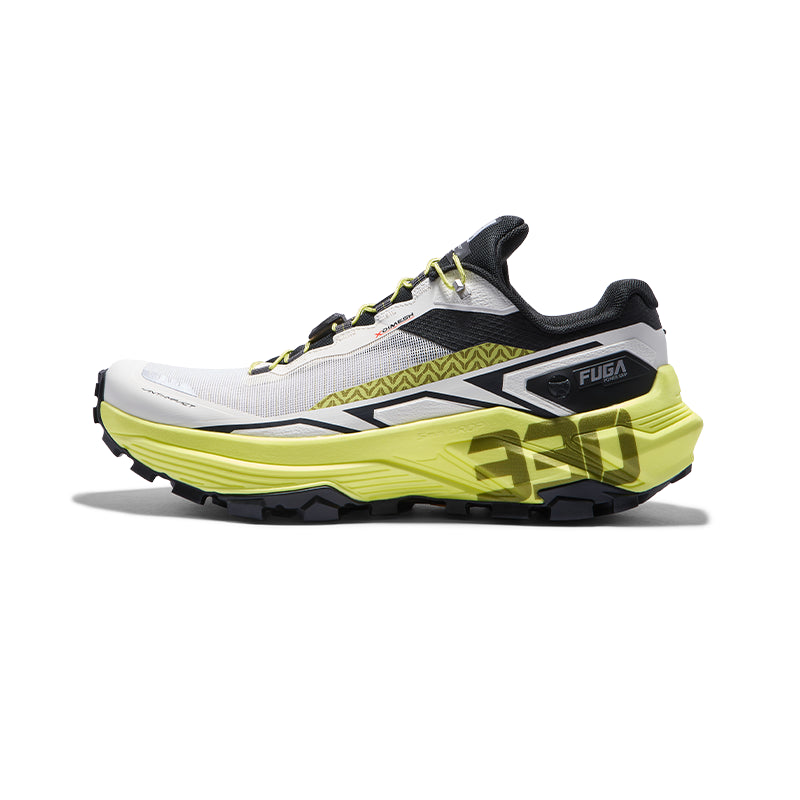 New Kailas FUGA EX 330 Trail Running Shoes Men's-Color-Golden Lemon Spark
