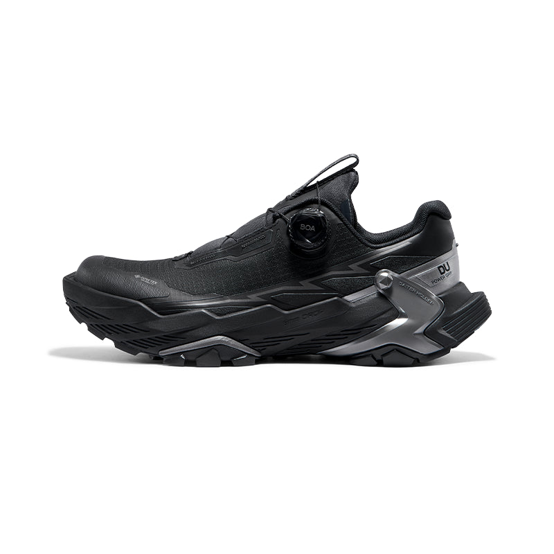Kailas FUGA Black Solitude DU 2 GTX BOA® Trail Running Shoes Men’s-Color-Black Solitude
