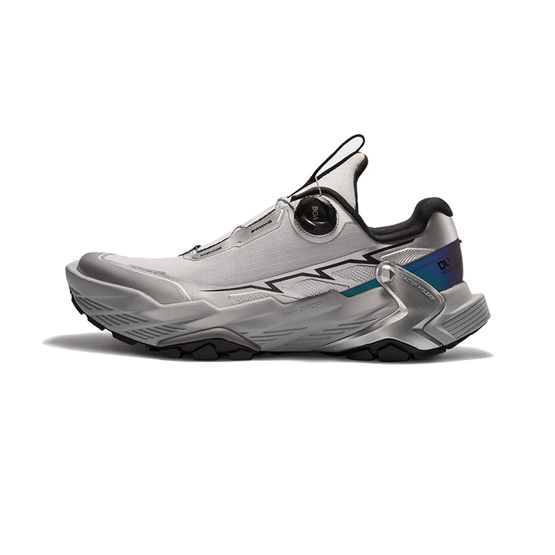 New Kailas FUGA BLACK SOLITUDE DU 2 BOA® Trail Running Shoes Men's-Color-silver