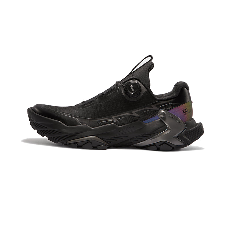 New Kailas FUGA BLACK SOLITUDE DU 2 BOA® Trail Running Shoes Men's-Color-black