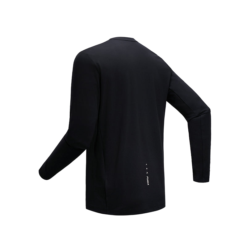 KAILAS FUGA Half Zip Long-sleeve Functional T-shirt Men's-Color-black
