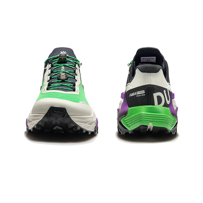 Kailas FUGA DU SPEED LOW Trail Running Shoes Women's-Color-Brilliant Green/Unbleached Original