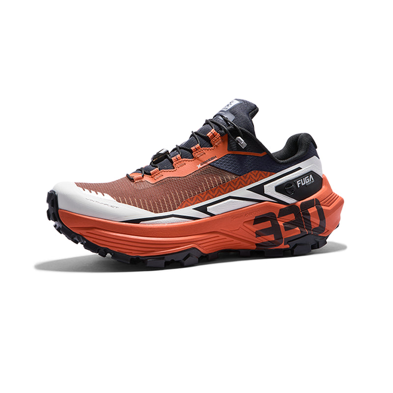 New Kailas FUGA EX 330 Trail Running Shoes Men's-Color-Fuga Orange