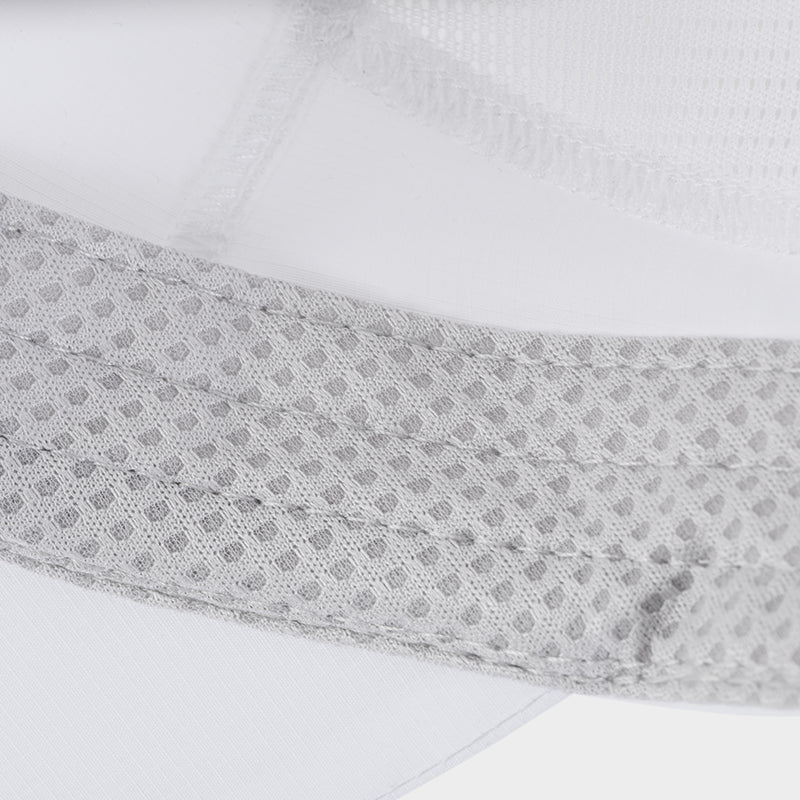Kailas Neck Flap Baseball Cap-Color-white