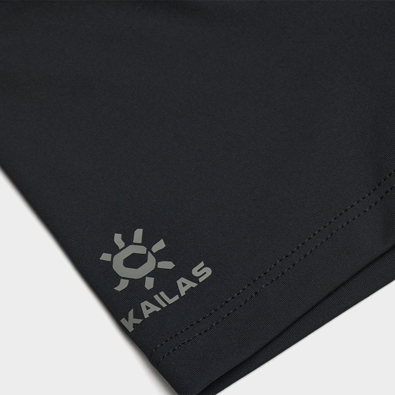 KAILAS Short Sleeve Zip T-shirt Women’s-Color-Black