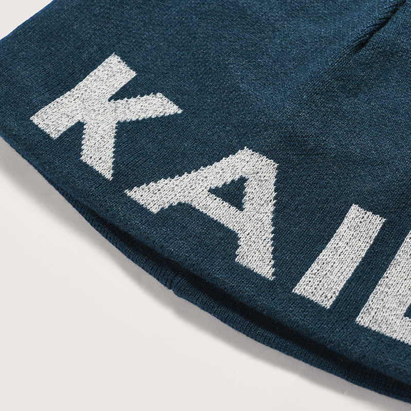 Kailas Warm Wool Knitted Hat Unisex-Color-blue