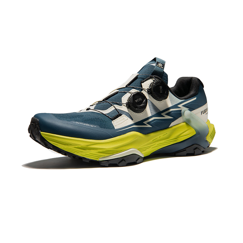Kailas FUGA DU Dual BOA® Low Trail Running Shoes Men's-Color-green