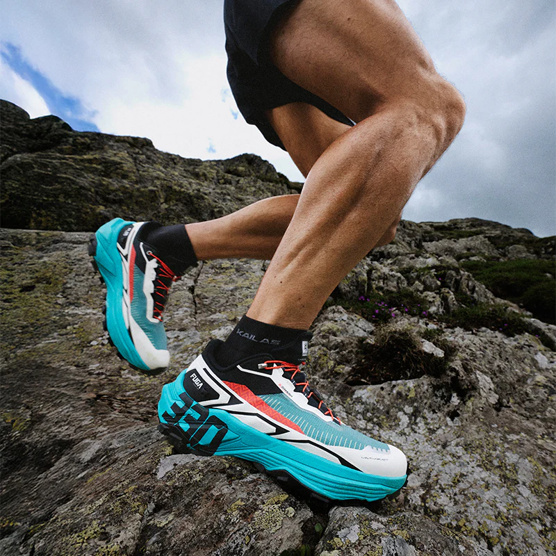 New Kailas FUGA EX 330 Trail Running Shoes Women's-Color-Icy Blue