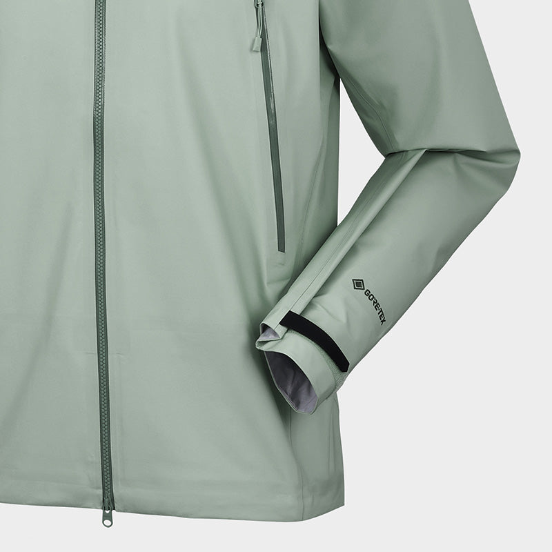 Kailas MONT-LIGHT GORE-TEX 3L 40D 20000mmH2O Waterproof Hardshell Jacket Unisex-Color-Sage Green