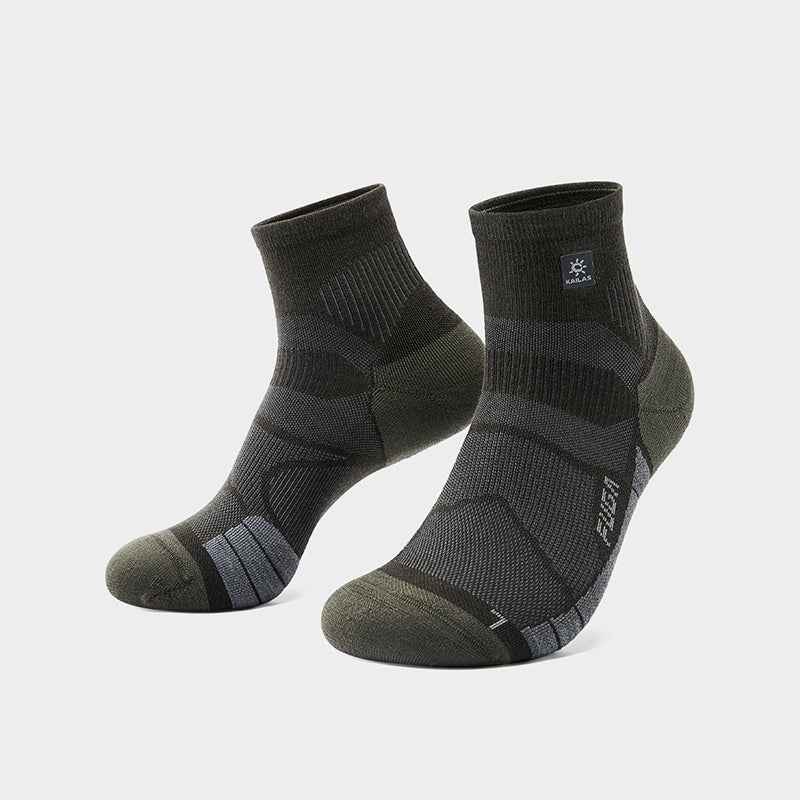 Kailas FUGA Low-cut Trail Running Merino Wool Socks Men's