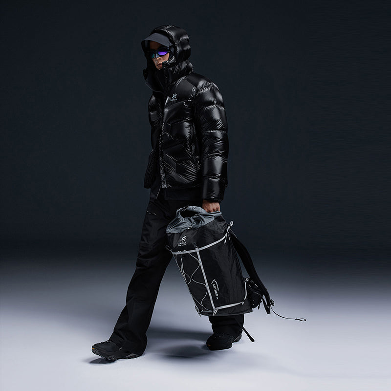 New Kailas 5000GT Alpine 1000FP Hooded Down Jacket Unisex-Color-Tricorn Black