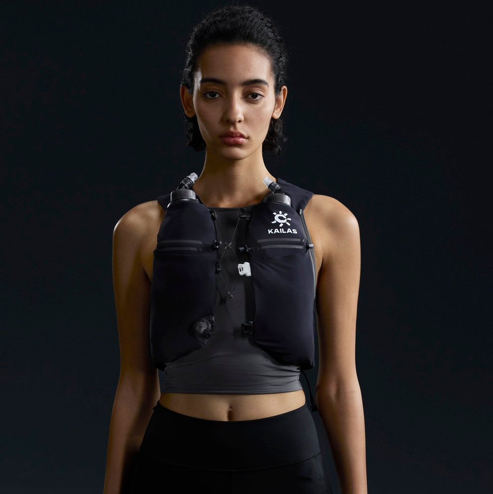 Kailas FUGA WING 8 Trail Running Vest Pack 8L Unisex-Color-Ore black