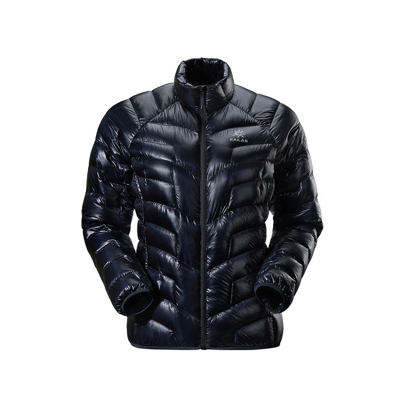 Kailas GT ZERO 900FP Goose Down Stand Collar Jacket Women's-Color-Deep Black