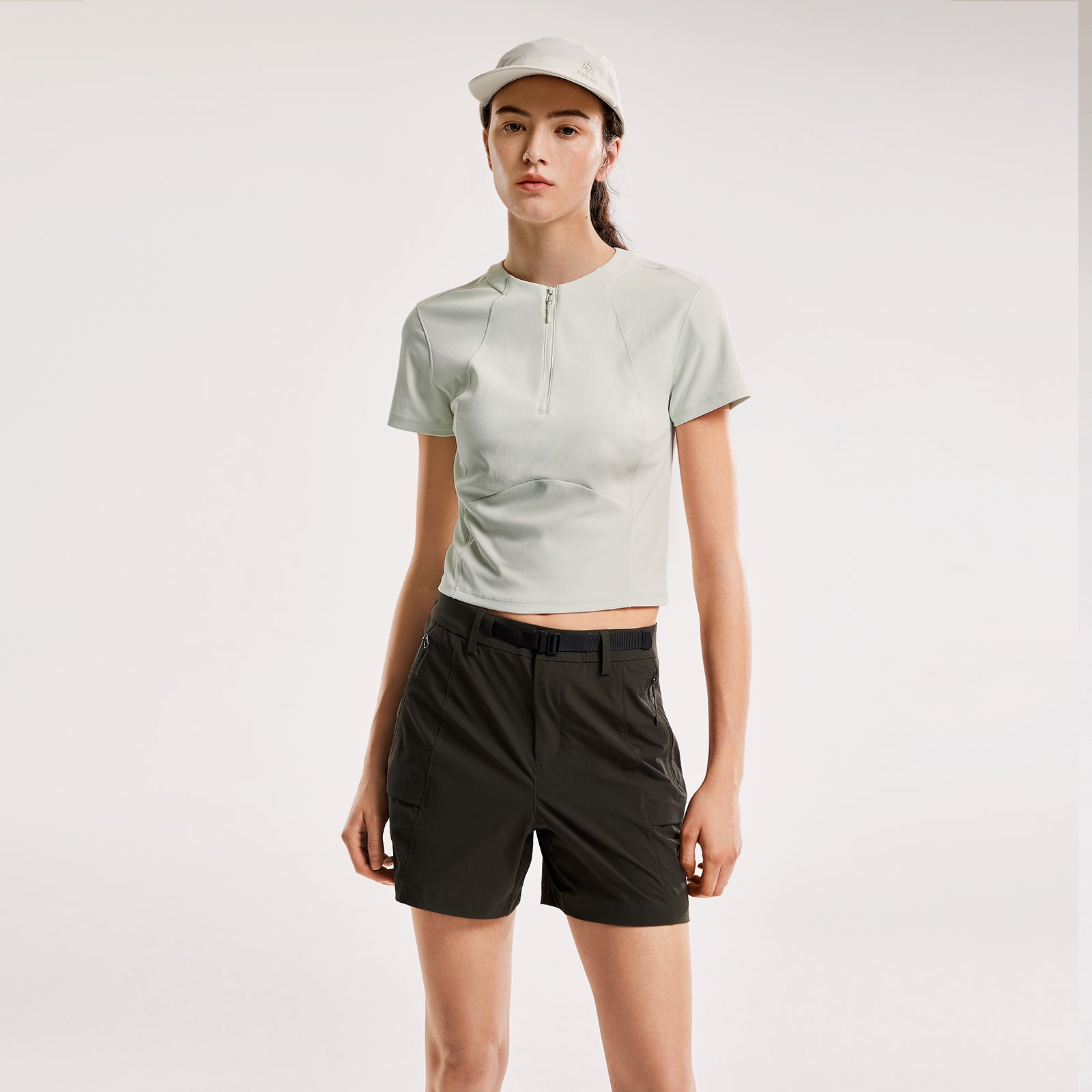 KAILAS Short Sleeve Zip T-shirt Women’s