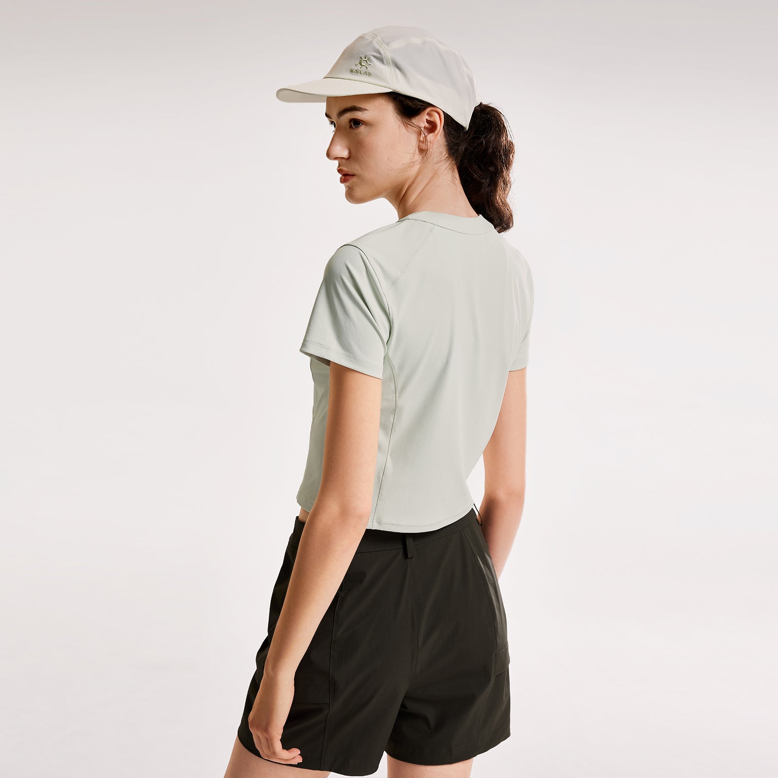 KAILAS Short Sleeve Zip T-shirt Women’s