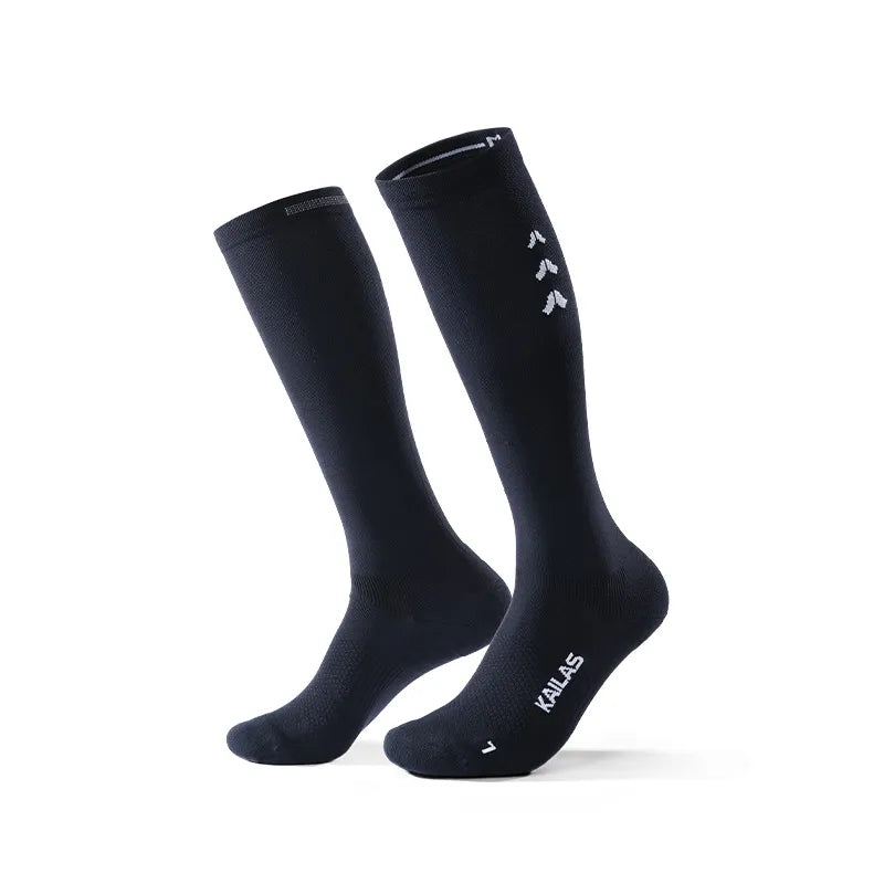 Kailas FUGA High-Cut Trail Running Socks Unisex-Color-Navy Blue