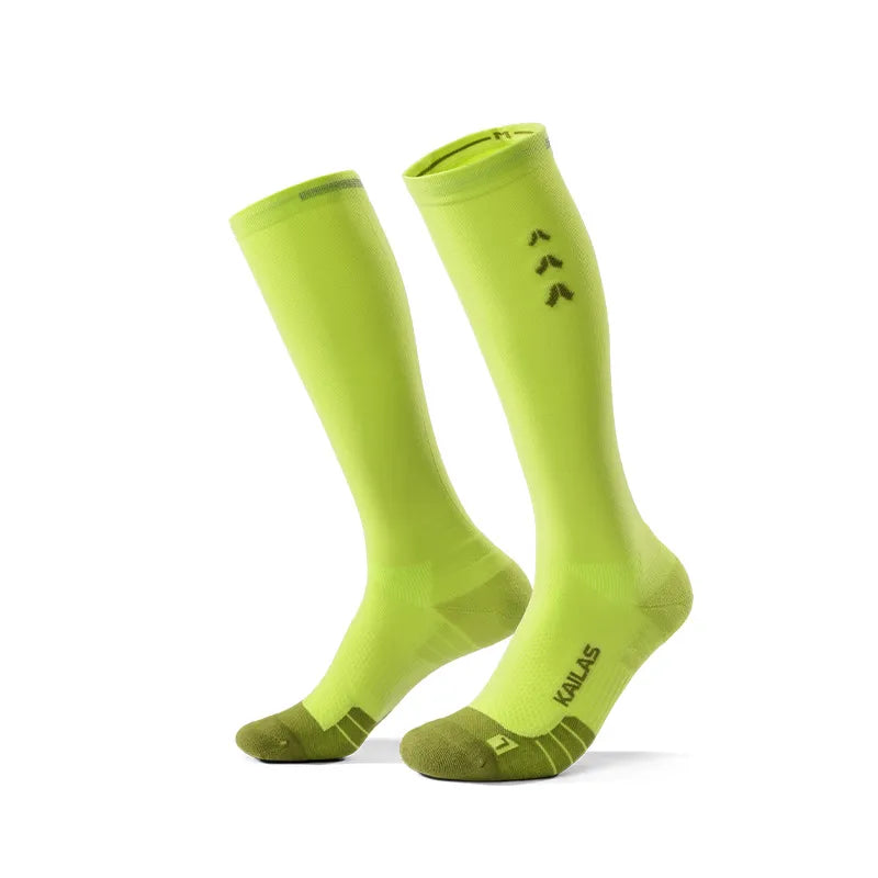 Kailas FUGA High-Cut Trail Running Socks Unisex-Color-Vibrant Green