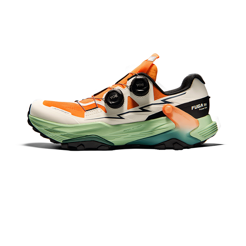 Kailas FUGA DU Dual BOA® Low Trail Running Shoes Men's-Color-orange