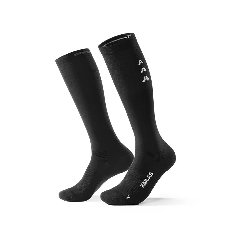 Kailas FUGA High-Cut Trail Running Socks Unisex-Color-Black
