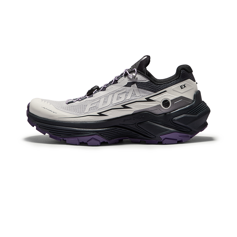 New Kailas FUGA EX 3 Trail Running Shoes Women's-Color-Light Silver Gray
