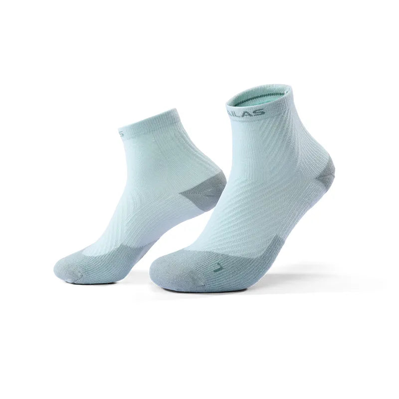 Kailas FUGA Low-Cut Trekking Socks (2-Pack) Unisex-Color-Azure/Dark Azure
