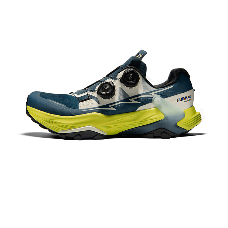 Kailas FUGA DU Dual BOA® Low Trail Running Shoes Men's-Color-green