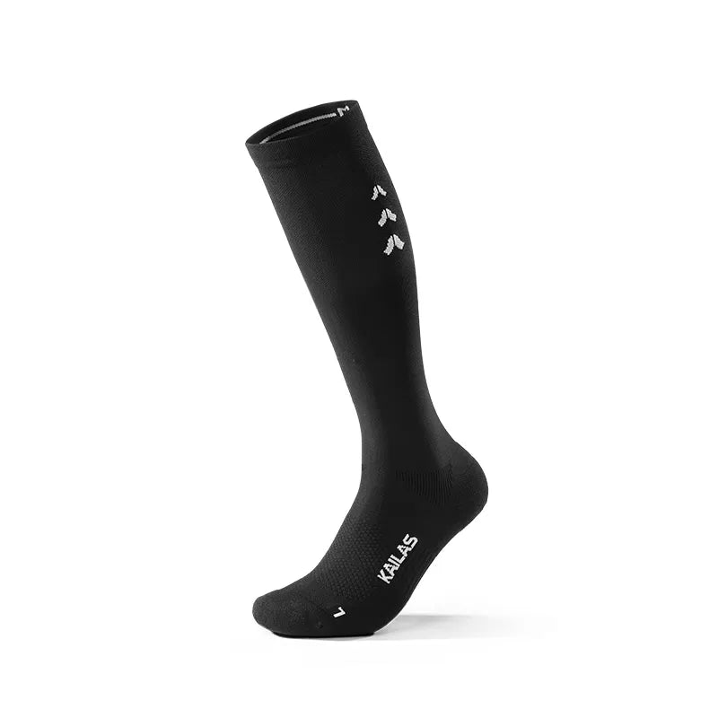 Kailas FUGA High-Cut Trail Running Socks Unisex-Color-Black