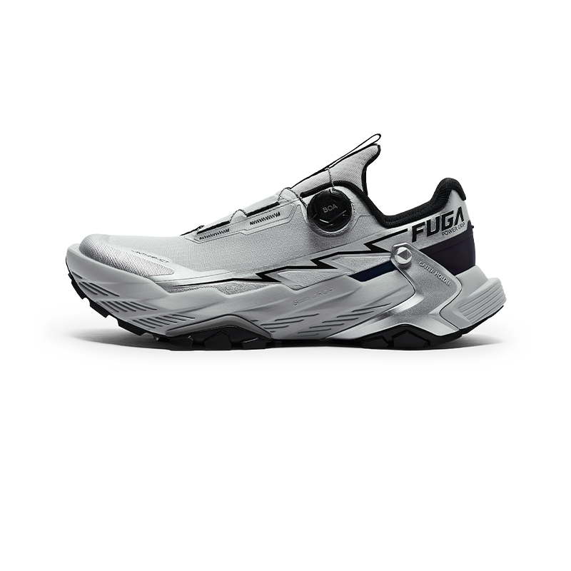 New Kailas FUGA BLACK SOLITUDE DU 2 BOA® Trail Running Shoes Men's-Color-Piercing Light