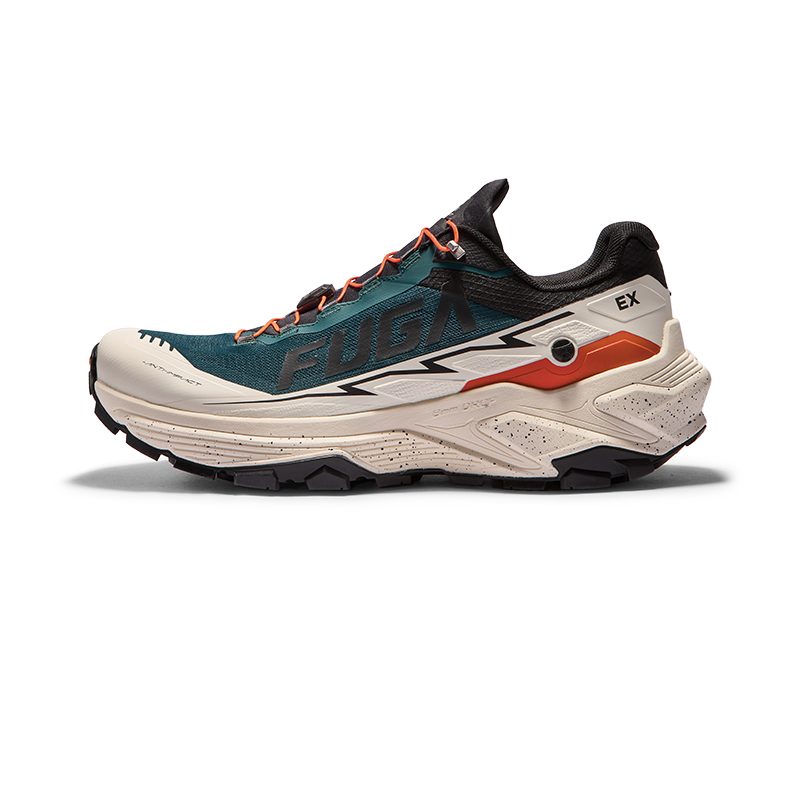 New Kailas FUGA EX 3 Trail Running Shoes Men's-Color-Sea Stone Green