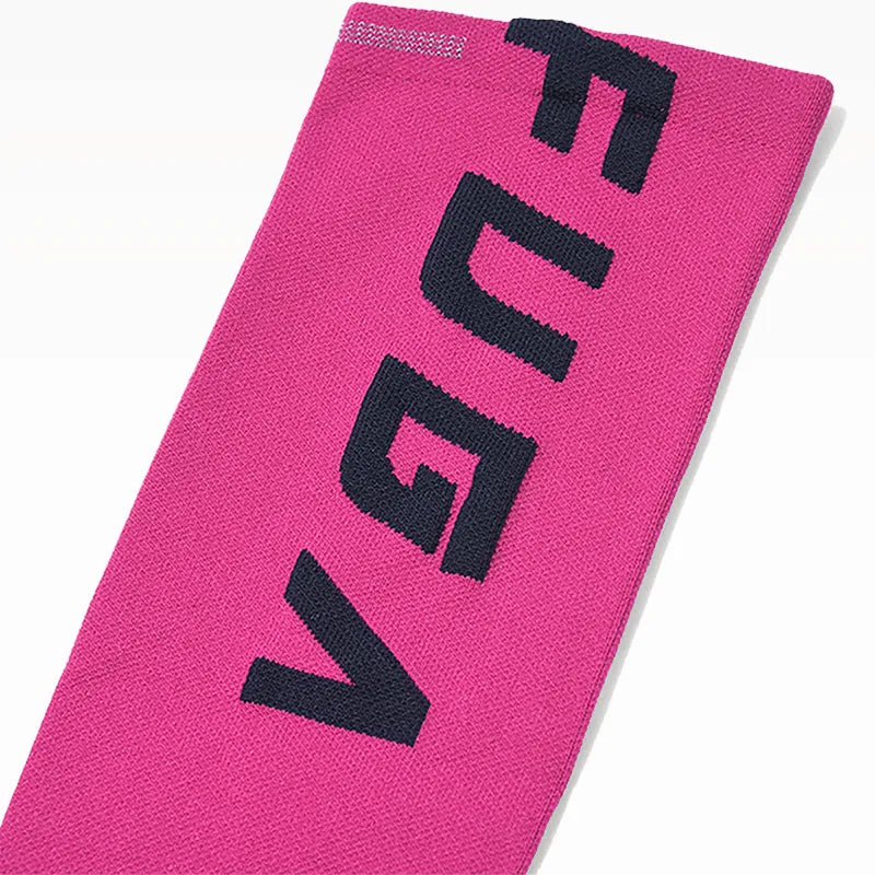 Kailas FUGA High-Cut Trail Running Socks Unisex-Color-Electric Pink