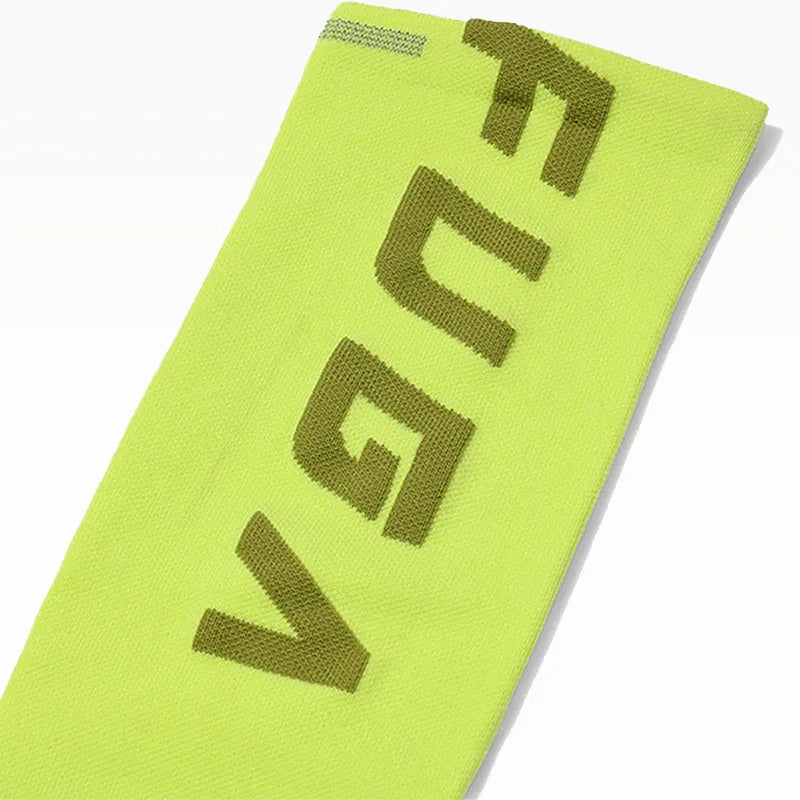 Kailas FUGA High-Cut Trail Running Socks Unisex-Color-Vibrant Green