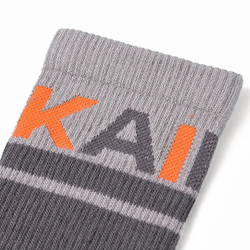 Kailas Mid-Cut Hiking Socks Unisex-Color-Dark Reddish Brown