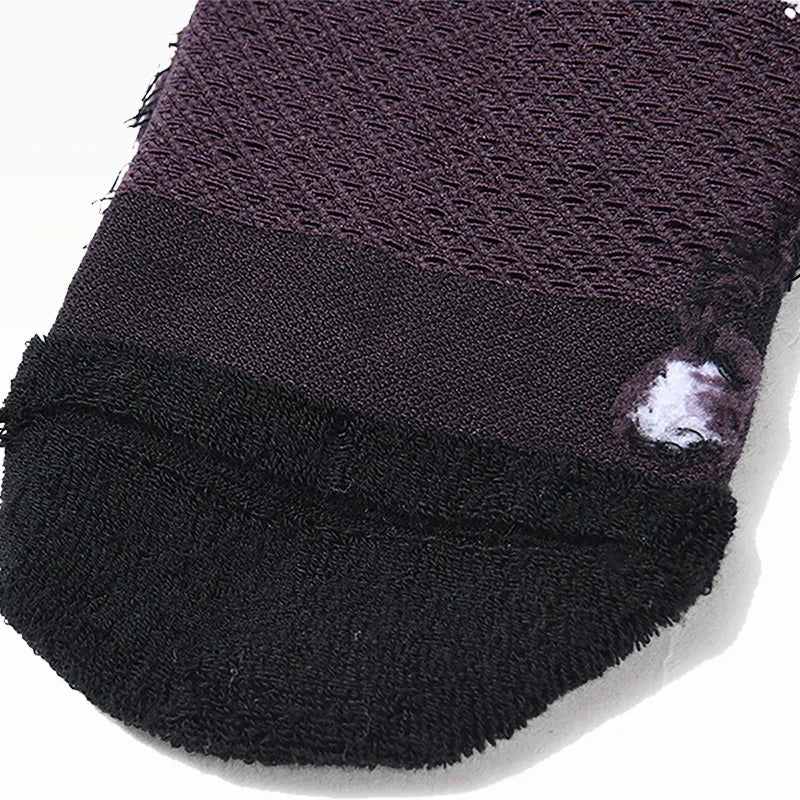 Kailas FUGA High-Cut Trail Running Socks Unisex-Color-Midnight Plum