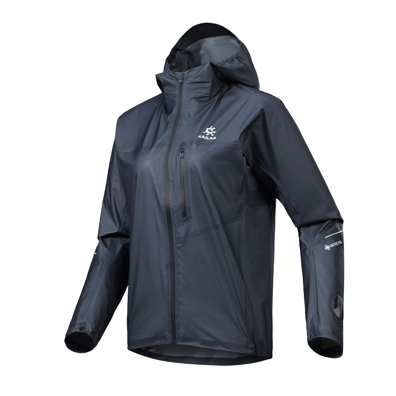 Kailas AERO GTX Trail Running Waterproof Jacket Women's-Color-Navy Blue