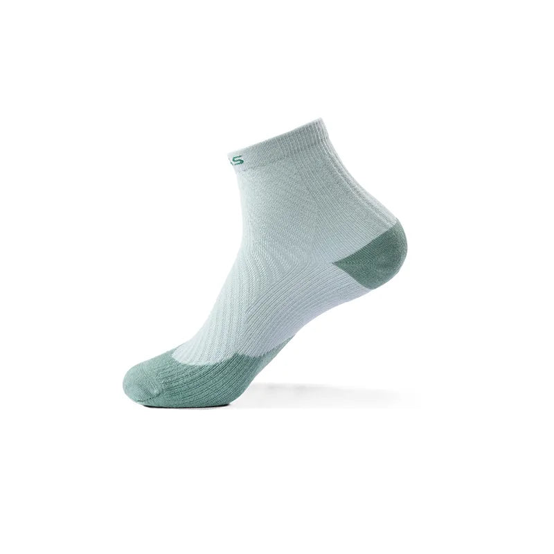 Kailas FUGA Low-Cut Trekking Socks (2-Pack) Unisex-Color-Azure/Dark Azure