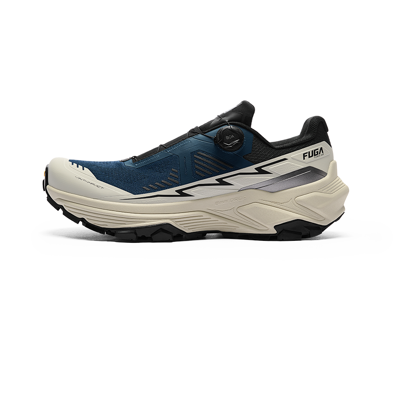 Kailas FUGA EX 3 BOA® Trail Running Shoes Men's-Color-Obsidian Blue